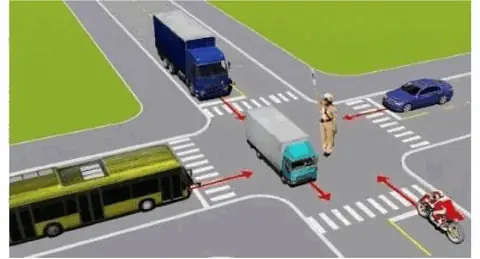Bộ 250 Câu Hỏi Thi Sát Hạch Lái Xe Hạng A, A1 Năm 2026 Cau 233 hinh minh hoa