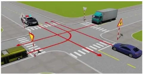 Bộ 600 Câu Hỏi Ôn Thi Lý Thuyết Giấy Phép Lái Xe Cơ Giới Đường Bộ Hình minh họa câu 488