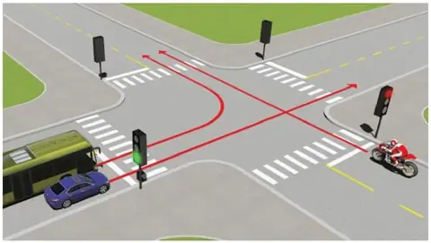 Bộ 600 Câu Hỏi Ôn Thi Lý Thuyết Giấy Phép Lái Xe Cơ Giới Đường Bộ Hình minh họa câu 499