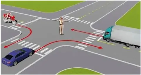 Bộ 600 Câu Hỏi Ôn Thi Lý Thuyết Giấy Phép Lái Xe Cơ Giới Đường Bộ Hình minh họa câu 529