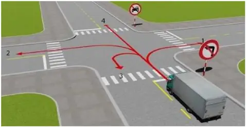 Bộ 600 Câu Hỏi Ôn Thi Lý Thuyết Giấy Phép Lái Xe Cơ Giới Đường Bộ Hình minh họa câu 537