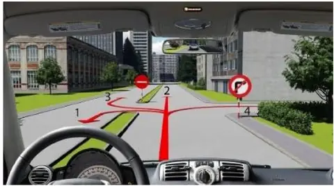 Bộ 600 Câu Hỏi Ôn Thi Lý Thuyết Giấy Phép Lái Xe Cơ Giới Đường Bộ Hình minh họa câu 545