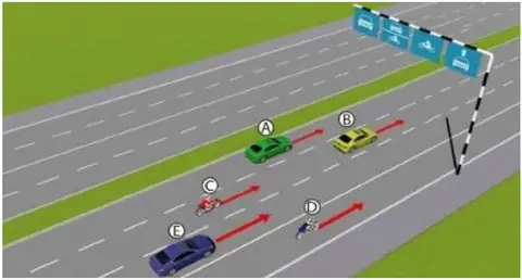 Bộ 600 Câu Hỏi Ôn Thi Lý Thuyết Giấy Phép Lái Xe Cơ Giới Đường Bộ Hình minh họa câu 548