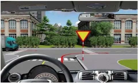 Bộ 600 Câu Hỏi Ôn Thi Lý Thuyết Giấy Phép Lái Xe Cơ Giới Đường Bộ Hình minh họa câu 549