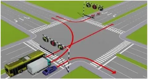 Bộ 600 Câu Hỏi Ôn Thi Lý Thuyết Giấy Phép Lái Xe Cơ Giới Đường Bộ Hình minh họa câu 561