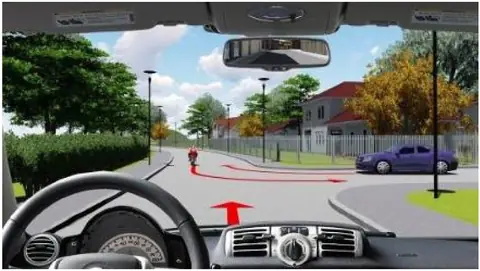 Bộ 600 Câu Hỏi Ôn Thi Lý Thuyết Giấy Phép Lái Xe Cơ Giới Đường Bộ Hình minh họa câu 568