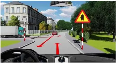 Bộ 600 Câu Hỏi Ôn Thi Lý Thuyết Giấy Phép Lái Xe Cơ Giới Đường Bộ Hình minh họa câu 575