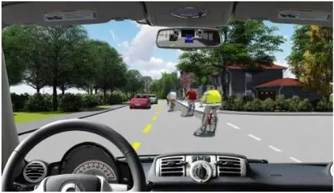 Bộ 600 Câu Hỏi Ôn Thi Lý Thuyết Giấy Phép Lái Xe Cơ Giới Đường Bộ Hình minh họa câu 577