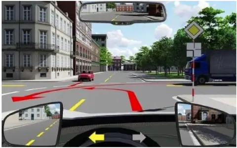 Bộ 600 Câu Hỏi Ôn Thi Lý Thuyết Giấy Phép Lái Xe Cơ Giới Đường Bộ Hình minh họa câu 584